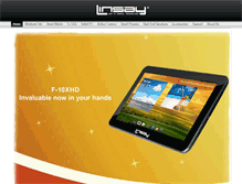 Tablet Screenshot of linsaydigital.com